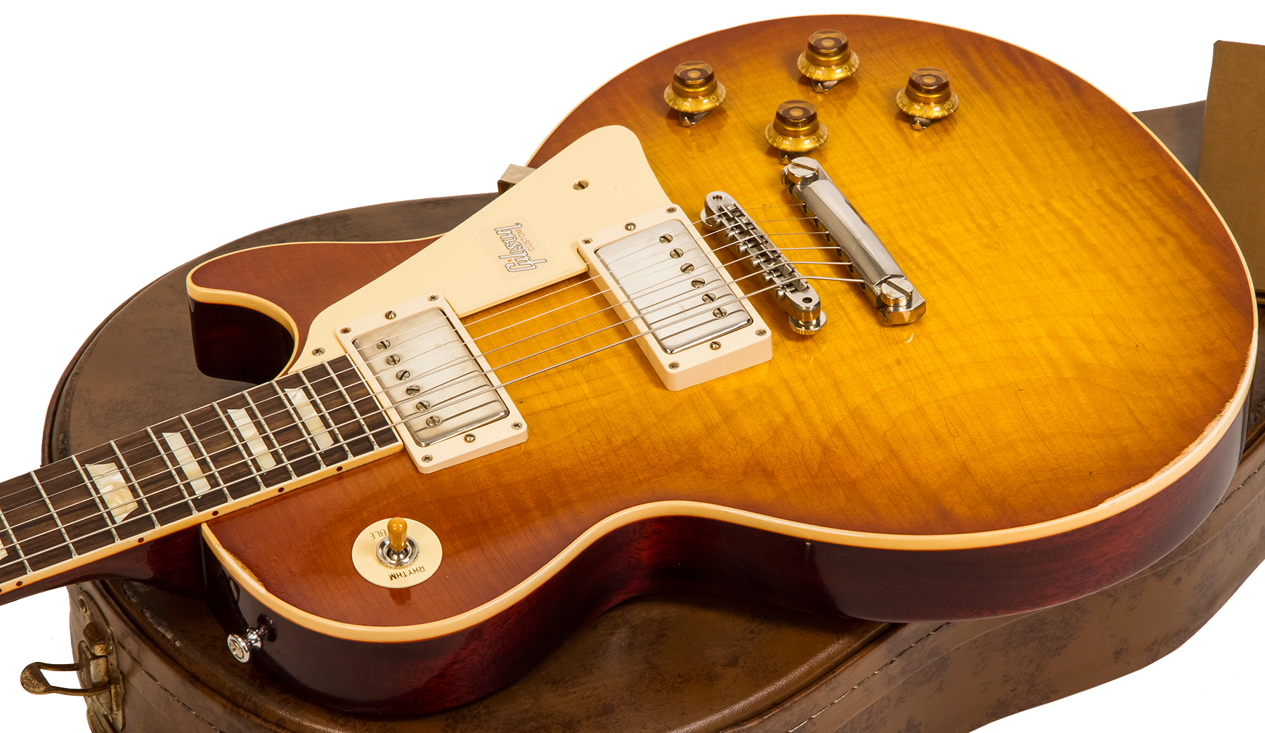 Gibson Custom Shop M2m Les Paul Standard 1958 #891117 - Lightly Aged Iced Tea - Guitarra eléctrica de corte único. - Variation 2