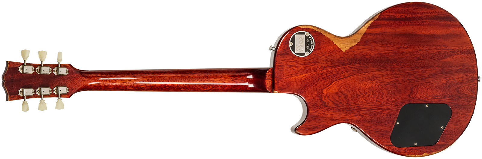 Gibson Custom Shop M2m Les Paul Standard 1958 2h Ht Rw #89886 - Aged Royal Teaburst - Guitarra eléctrica de corte único. - Variation 1