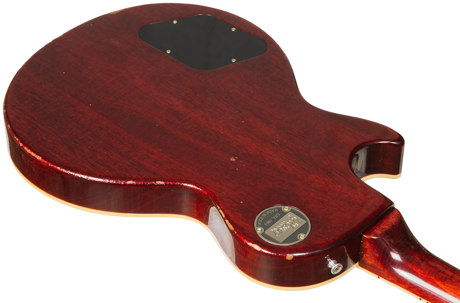 Gibson Custom Shop M2m Les Paul Standard 1958 2h Ht Rw #89889 - Aged Vintage Cherry Burst - Guitarra eléctrica de corte único. - Variation 3