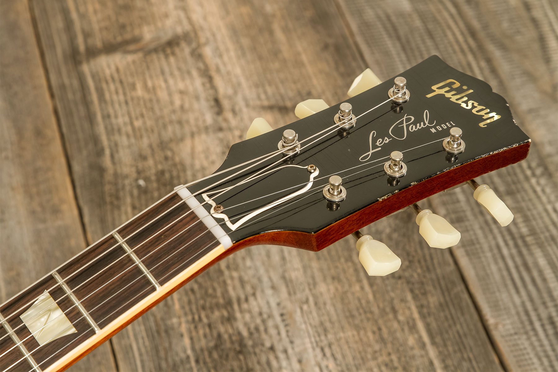 Gibson Custom Shop M2m Les Paul Standard 1959 2h Ht Rw #932130 - Murphy Lab Light Aged Golden Poppy Burst - Guitarra eléctrica de corte único. - Varia