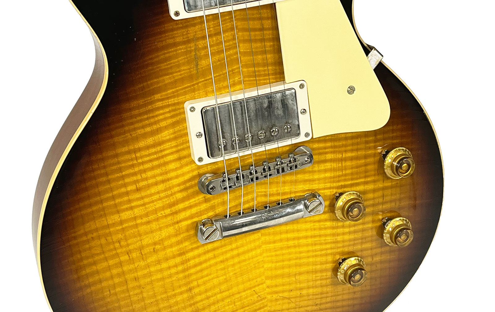 Gibson Custom Shop M2m Les Paul Standard 1959 2h Ht Rw #932131 - Murphy Lab Light Aged Kindred Burst - Guitarra eléctrica de corte único. - Variation 