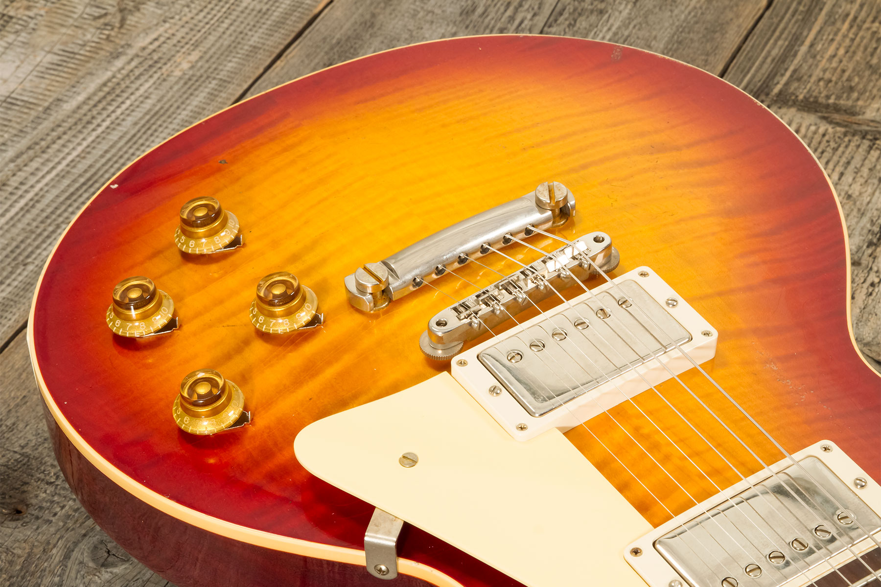 Gibson Custom Shop M2m Les Paul Standard 1959 2h Ht Rw #932145 - Murphy Lab Light Aged Factory Burst - Guitarra eléctrica de corte único. - Variation 