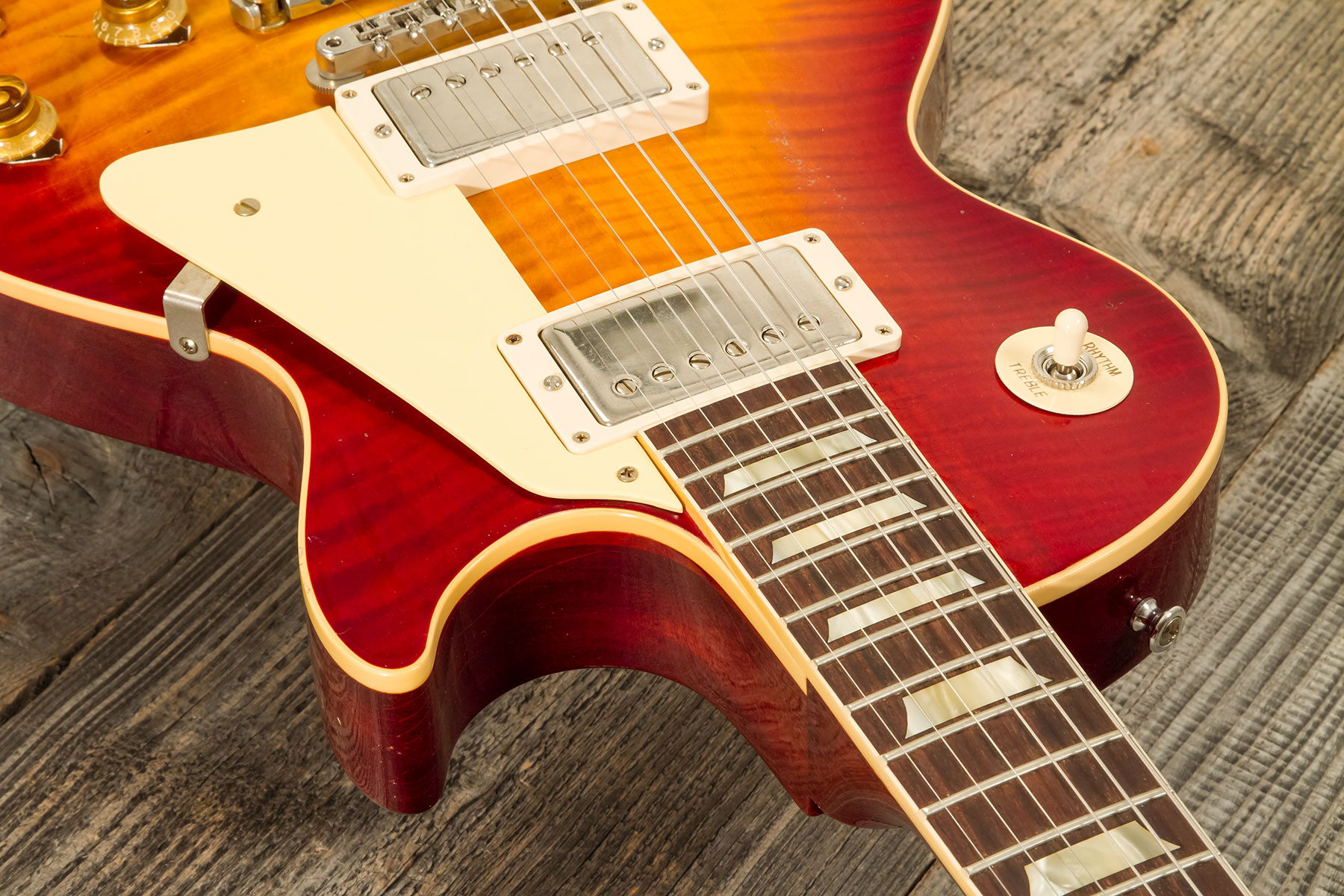 Gibson Custom Shop M2m Les Paul Standard 1959 2h Ht Rw #932145 - Murphy Lab Light Aged Factory Burst - Guitarra eléctrica de corte único. - Variation 