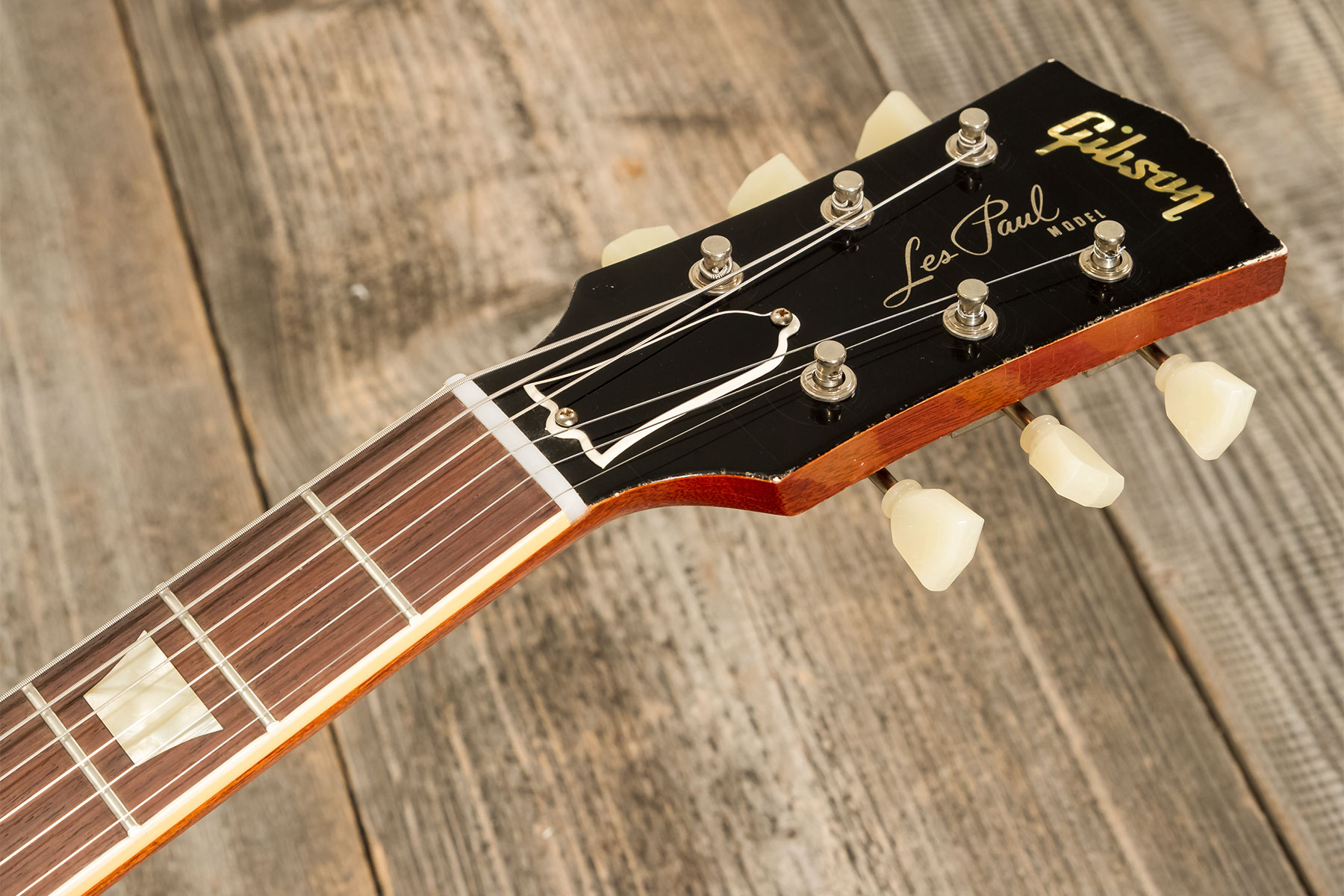 Gibson Custom Shop M2m Les Paul Standard 1959 2h Ht Rw #932609 - Murphy Lab Light Aged Royal Tea Burst - Guitarra eléctrica de corte único. - Variatio