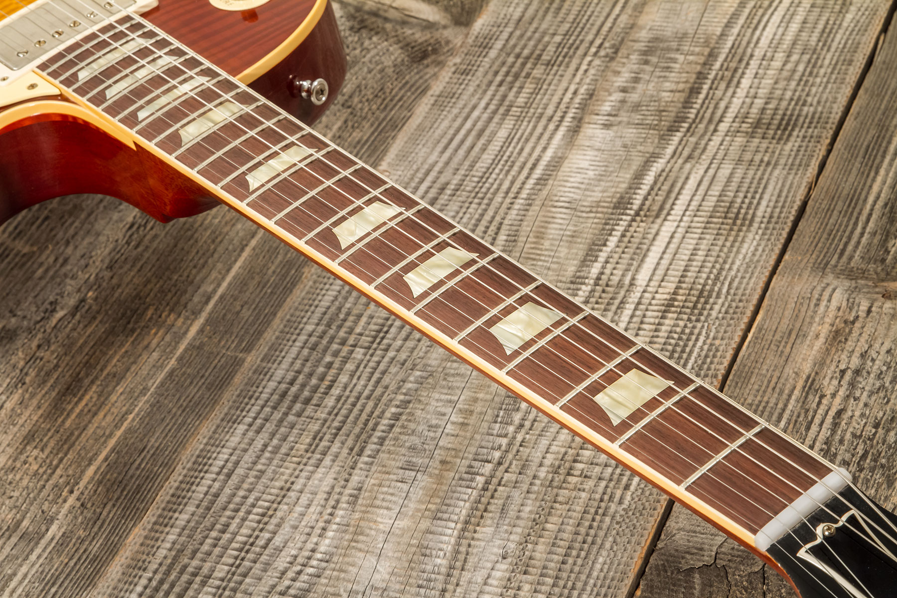 Gibson Custom Shop M2m Les Paul Standard 1959 2h Ht Rw #932609 - Murphy Lab Light Aged Royal Tea Burst - Guitarra eléctrica de corte único. - Variatio