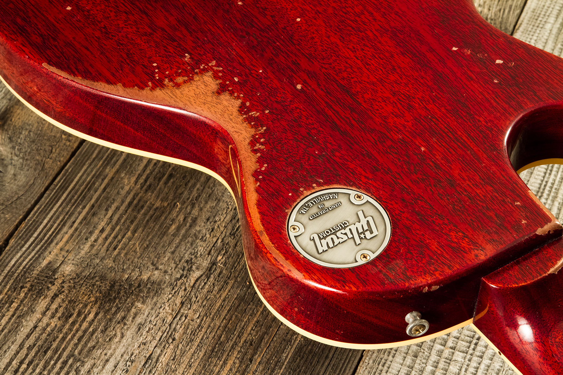 Gibson Custom Shop M2m Les Paul Standard 1959 2h Ht Rw #942136 - Murphy Lab Heavy Aged Sunrise Tea Burst - Guitarra eléctrica de corte único. - Variat