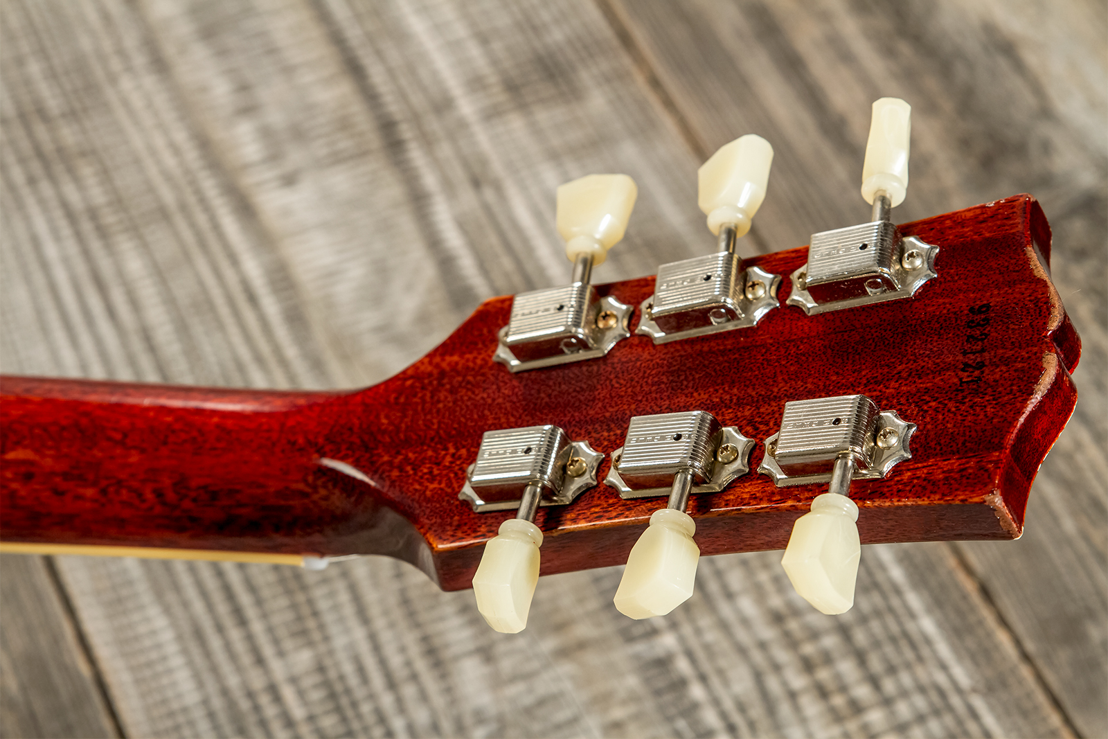 Gibson Custom Shop M2m Les Paul Standard 1959 Reissue 2h Ht Rw #932121 - Murphy Lab Light Aged Mojave Burst - Guitarra eléctrica de corte único. - Var