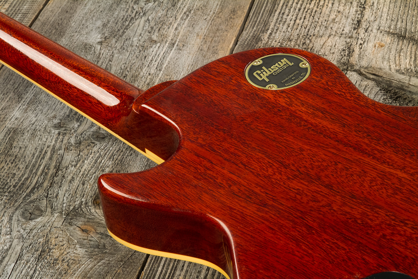 Gibson Custom Shop M2m Les Paul Standard 1959 Reissue 2h Ht Rw #932134 - Murphy Lab Ultra Light Aged Washed Cherry Burst - Guitarra eléctrica de corte