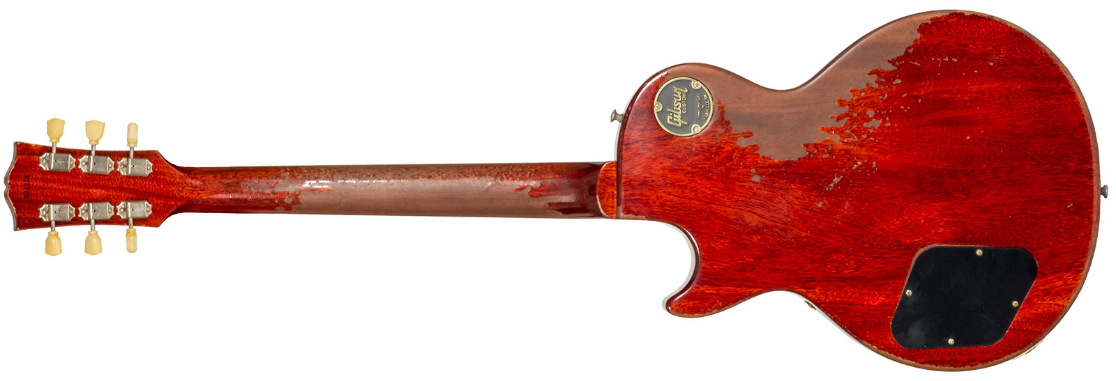 Gibson Custom Shop M2m Les Paul Standard 1959 Reissue 2h Ht Rw #932156 - Ultra Heavy Aged Iced Tea Burst - Guitarra eléctrica de corte único. - Variat