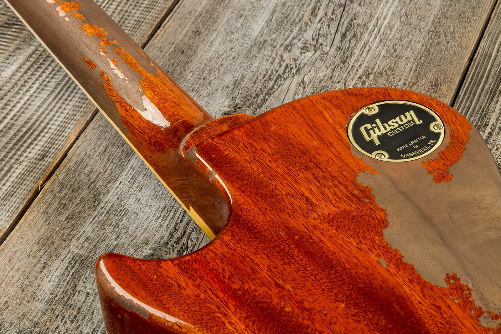 Gibson Custom Shop M2m Les Paul Standard 1959 Reissue 2h Ht Rw #932160 - Murphy Lab Heavy Light Aged Golden Poppy Burst - Guitarra eléctrica de corte 
