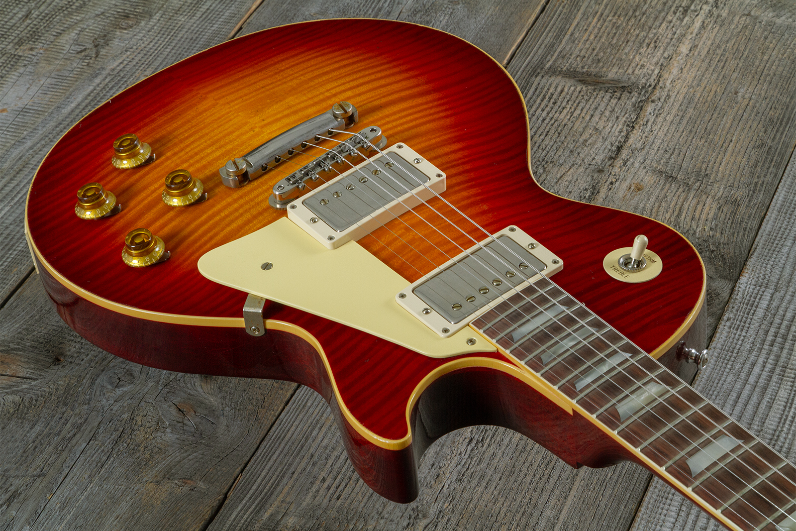 Gibson Custom Shop M2m Les Paul Standard 1959 Reissue 2h Ht Rw #934249 - Murphy Lab Light Aged Factory Burst - Guitarra eléctrica de corte único. - Va