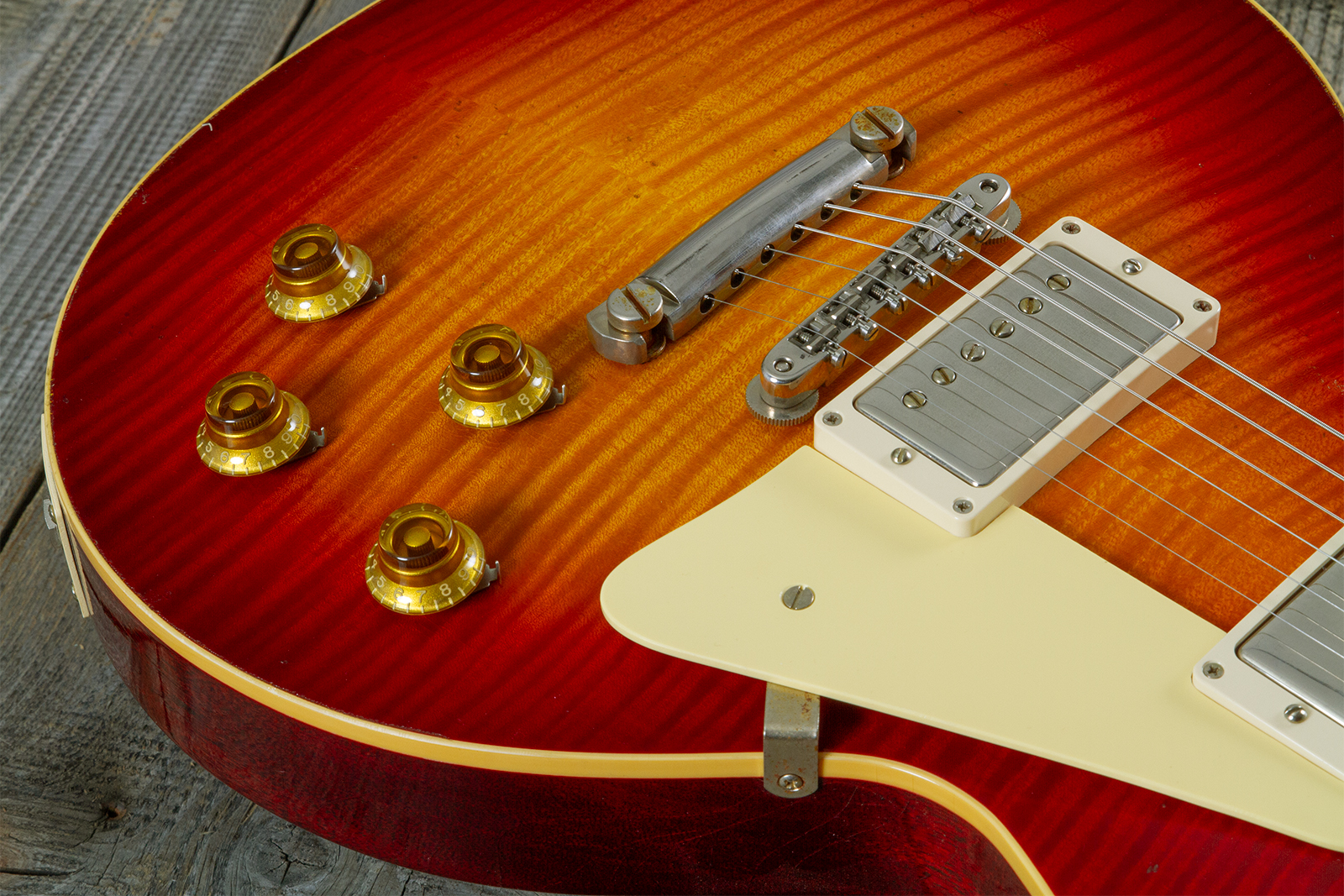 Gibson Custom Shop M2m Les Paul Standard 1959 Reissue 2h Ht Rw #934249 - Murphy Lab Light Aged Factory Burst - Guitarra eléctrica de corte único. - Va