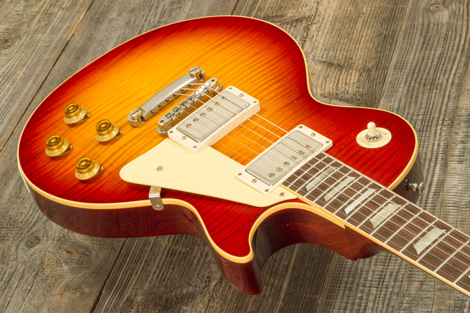 Gibson Custom Shop M2m Les Paul Standard 1959 Reissue 2h Ht Rw #934256 - Murphy Lab Ultra Heavy Aged Factory Burst - Guitarra eléctrica de corte único