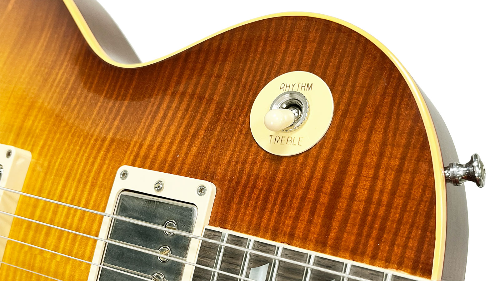 Gibson Custom Shop M2m Les Paul Standard 1959 Reissue 2h Ht Rw #934307 - Murphy Lab Ultra Light Aged Iced Tea Burst - Guitarra eléctrica de corte únic