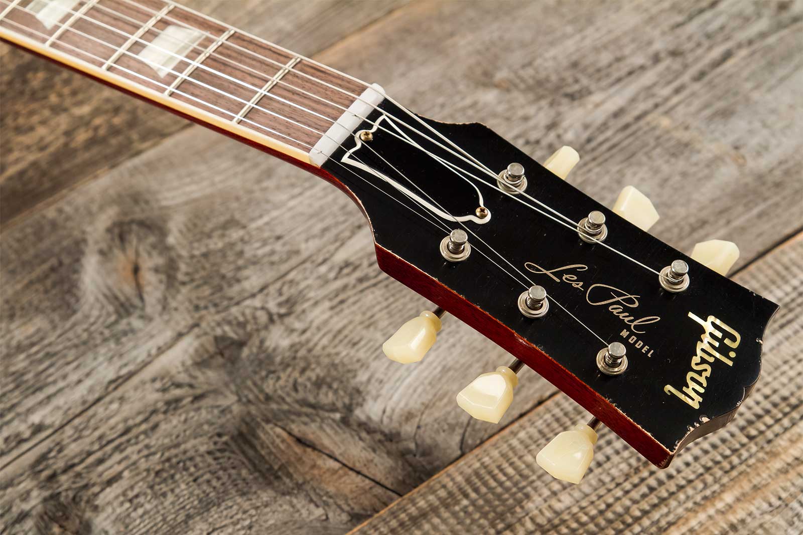 Gibson Custom Shop M2m Les Paul Standard 1959 Reissue 2h Ht Rw #941225 - Murphy Lab Light Aged Sunrise Tea Burst - Guitarra eléctrica de corte único. 