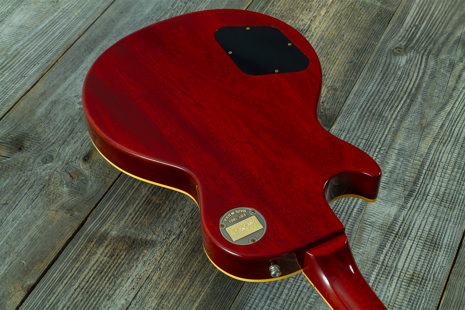 Gibson Custom Shop M2m Slash Les Paul 1958 Standard Proto #2 - Vos Vermillion Burst - Guitarra eléctrica de corte único. - Variation 16