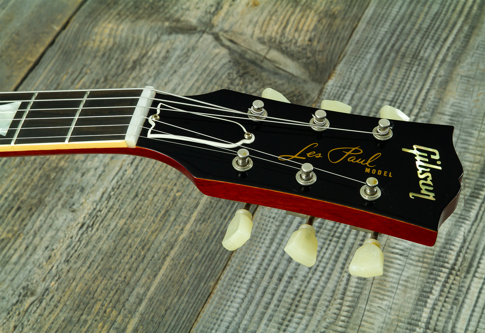 Gibson Custom Shop M2m Slash Les Paul 1958 Standard Proto #2 - Vos Vermillion Burst - Guitarra eléctrica de corte único. - Variation 20
