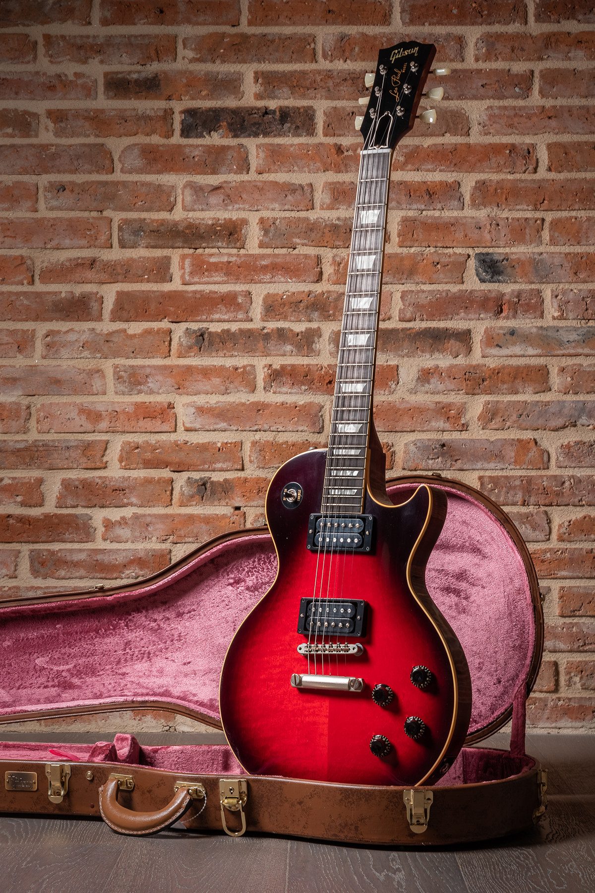 Gibson Custom Shop M2m Slash Les Paul 1958 Standard Proto #2 - Vos Vermillion Burst - Guitarra eléctrica de corte único. - Variation 22