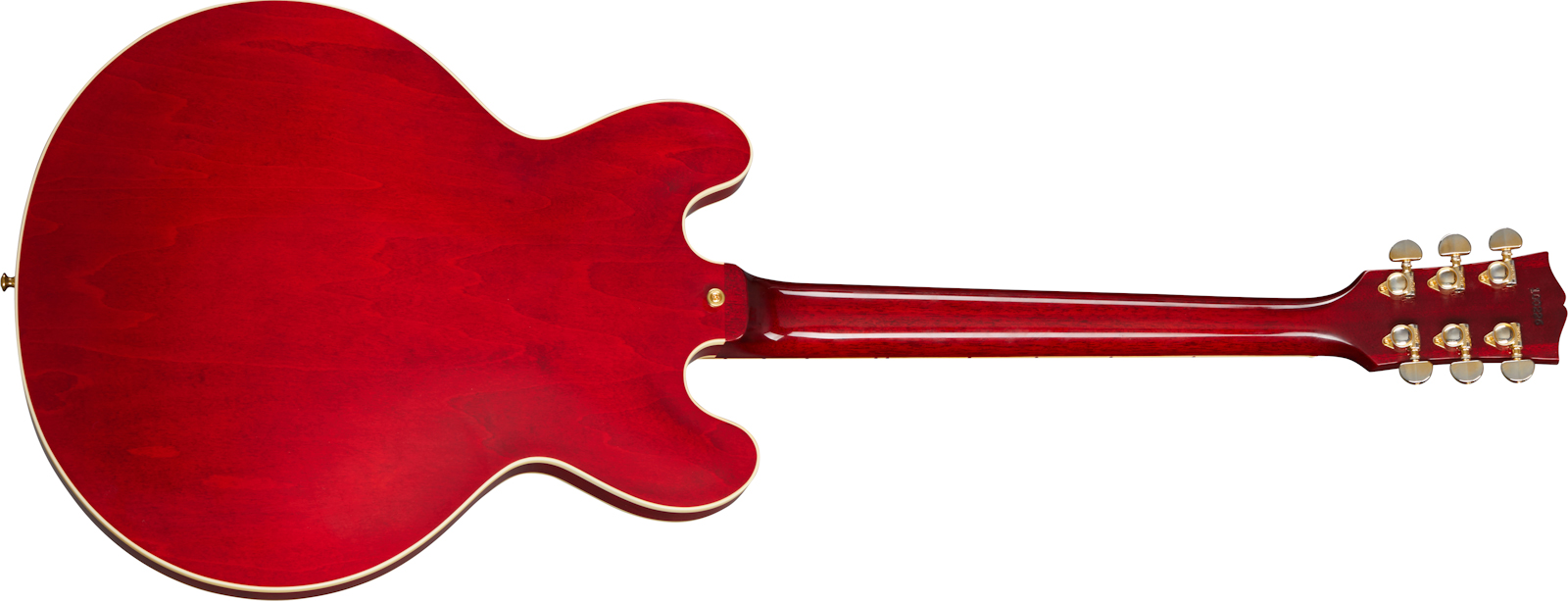 Gibson Custom Shop Marcus King Es345 1962 Sideways Vibrola 2h Trem Rw - Vos Sixties Cherry - Guitarra eléctrica semi caja - Variation 1