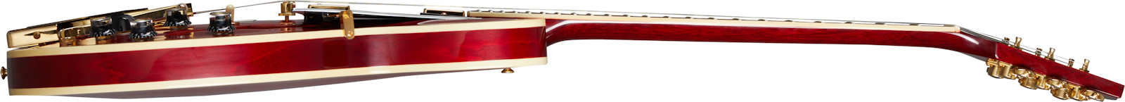 Gibson Custom Shop Marcus King Es345 1962 Sideways Vibrola 2h Trem Rw - Vos Sixties Cherry - Guitarra eléctrica semi caja - Variation 2