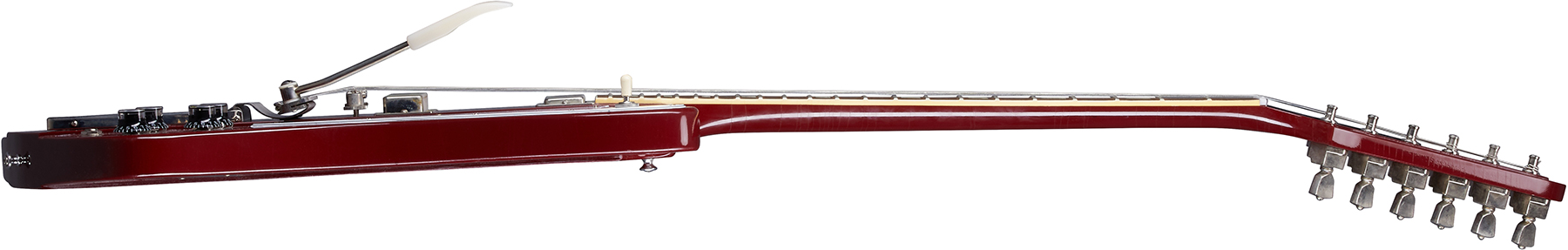 Gibson Custom Shop Murphy Lab Firebird 1963 Maestro Reissue Trem 2mh Rw - Ultra Light Aged Ember Red - Guitarra electrica retro rock - Variation 2
