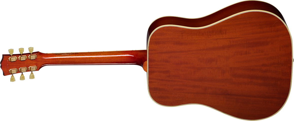 Gibson Custom Shop Murphy Lab Hummingbird 1960 Fixed Bridge Dreadnought Epicea Acajou Rw - Heavy Aged Washed Cherry Sunburst - Guitarra folk - Variati