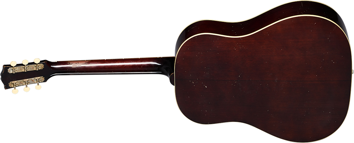 Gibson Custom Shop Murphy Lab J45 1942 Banner Dreadnought Shsc Epicea Acajou Rw - Heavy Aged Vintage Sunburst - Guitarra folk - Variation 1
