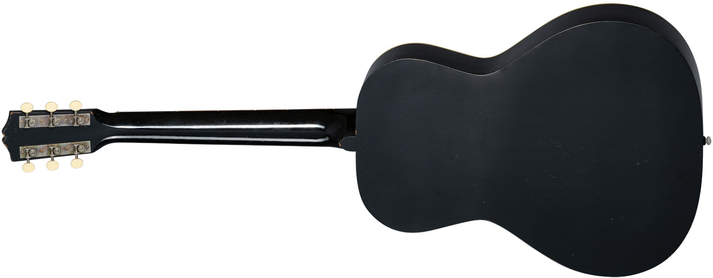 Gibson Custom Shop Murphy Lab L-00 1933 Parlor Epicea Acajou Eb - Ebony Light Aged - Guitarra folk - Variation 1