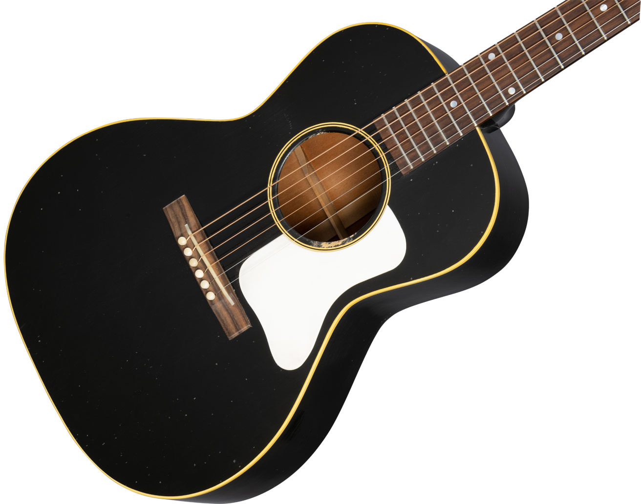 Gibson Custom Shop Murphy Lab L-00 1933 Parlor Epicea Acajou Eb - Ebony Light Aged - Guitarra folk - Variation 3