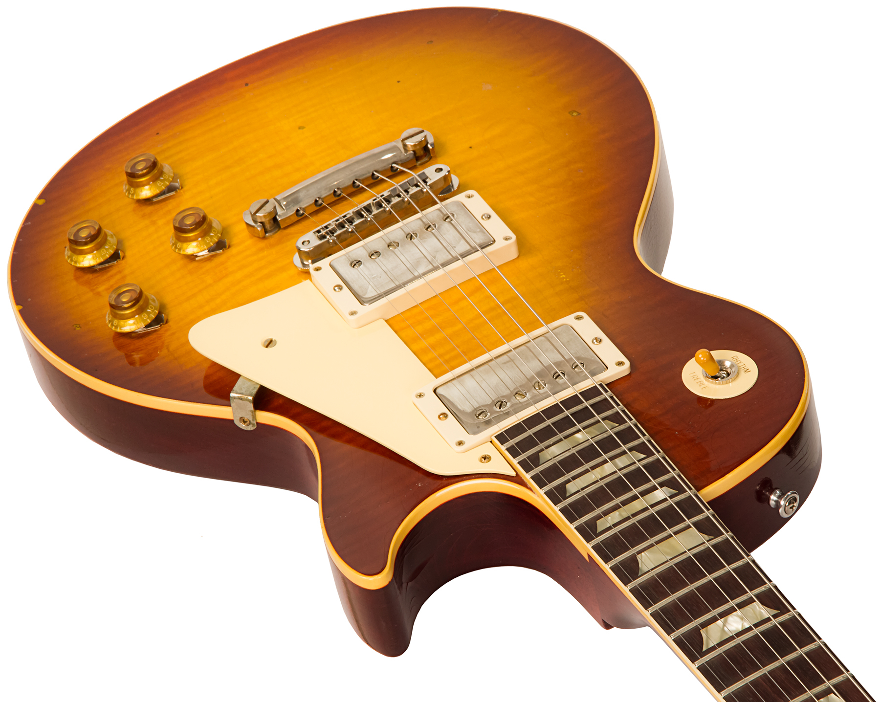 Gibson Custom Shop Murphy Lab Les Paul Standard 1959 Reissue #901318 - Light Aged Royal Tea Burst - Guitarra eléctrica de corte único. - Variation 2