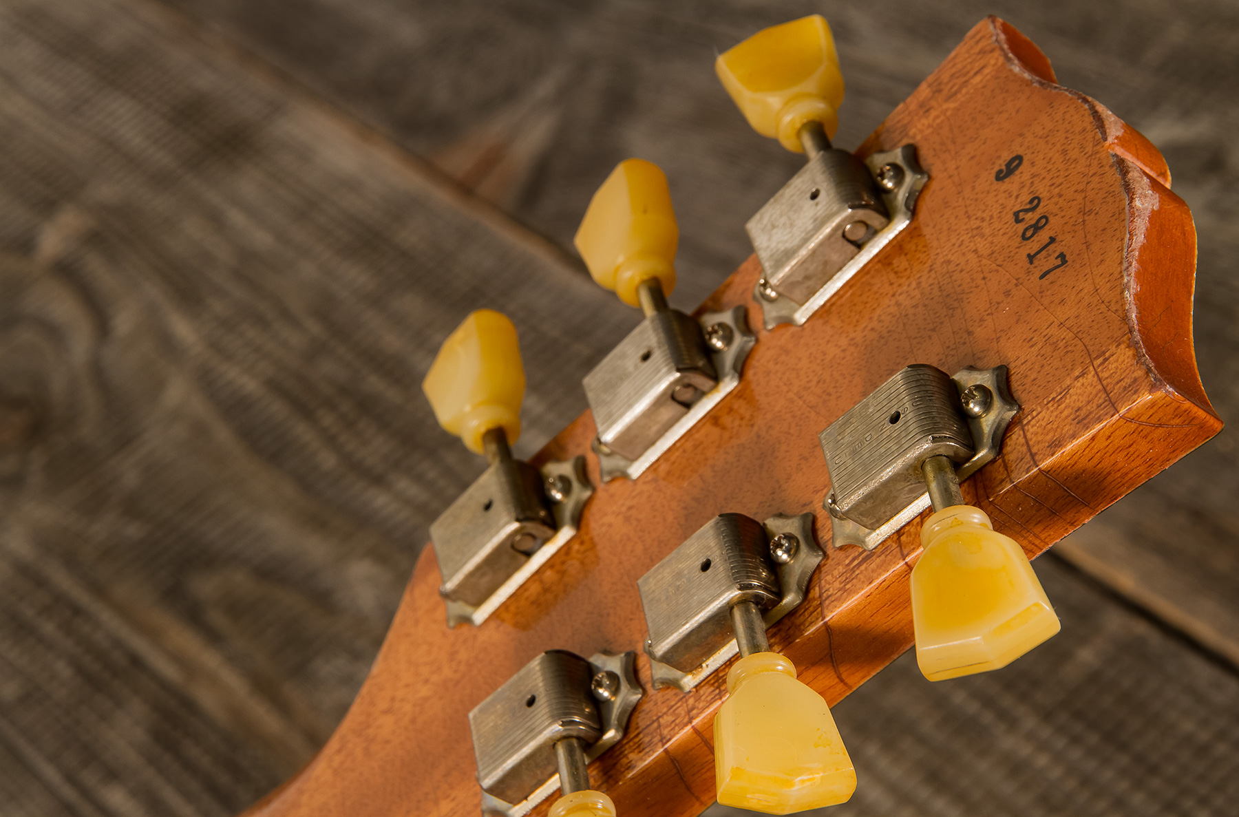 Gibson Custom Shop Murphy Lab Les Paul Standard 1959 Reissue 2h Ht Rw #92817 - Ultra Heavy Aged Lemon Burst - Guitarra eléctrica de corte único. - Var