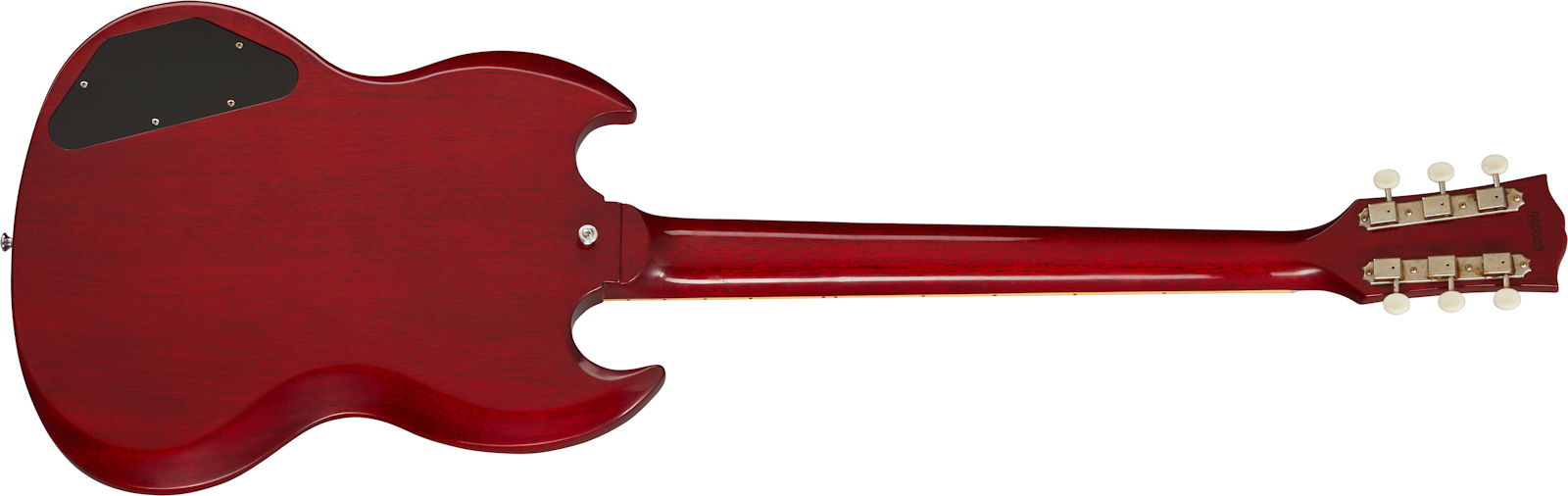 Gibson Custom Shop Sg Special 1963 Reissue 2p90 Ht Rw - Vos Cherry Red - Guitarra eléctrica de doble corte - Variation 1