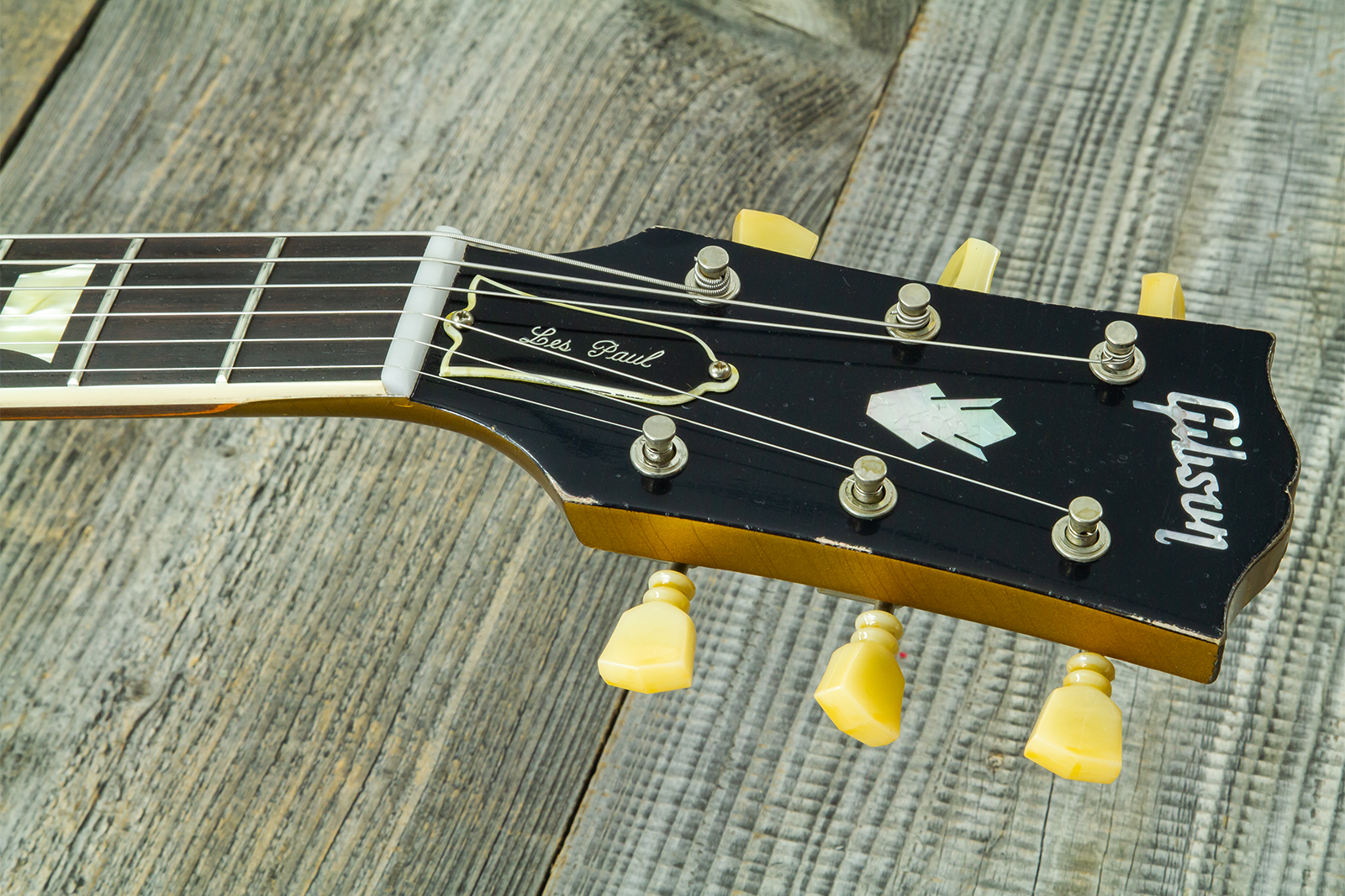 Gibson Custom Shop Sg Standard 1961 Reissue 2h Ht Rw #500881 - Murphy Lab Ultra Heavy Aged Double Gold - Guitarra eléctrica de doble corte - Variation