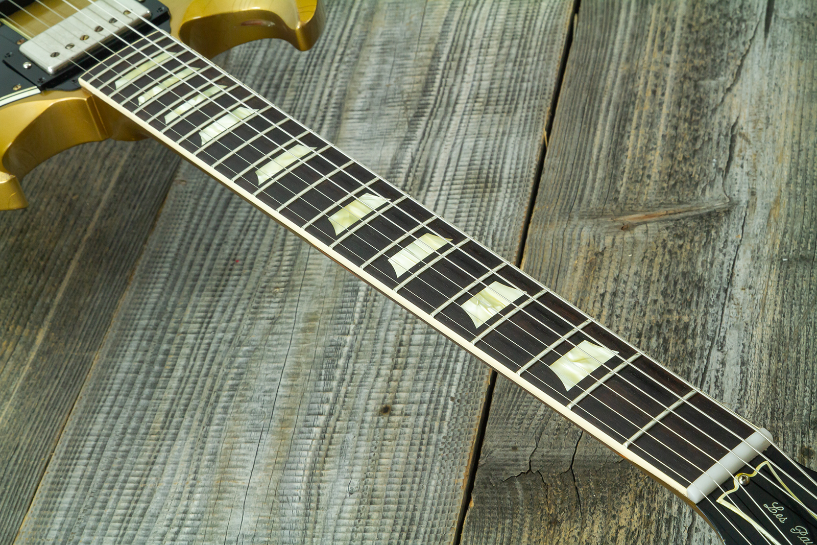 Gibson Custom Shop Sg Standard 1961 Reissue 2h Ht Rw #500881 - Murphy Lab Ultra Heavy Aged Double Gold - Guitarra eléctrica de doble corte - Variation