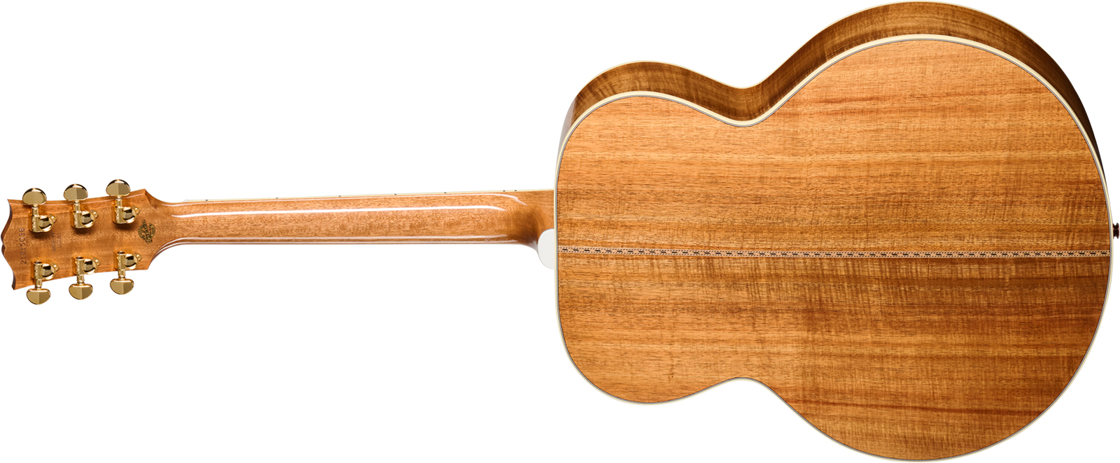 Gibson Custom Shop Sj200 Elegant Koa Artisan Jumbo Epicea Koa Rw - Honey Burst - Guitarra folk - Variation 1