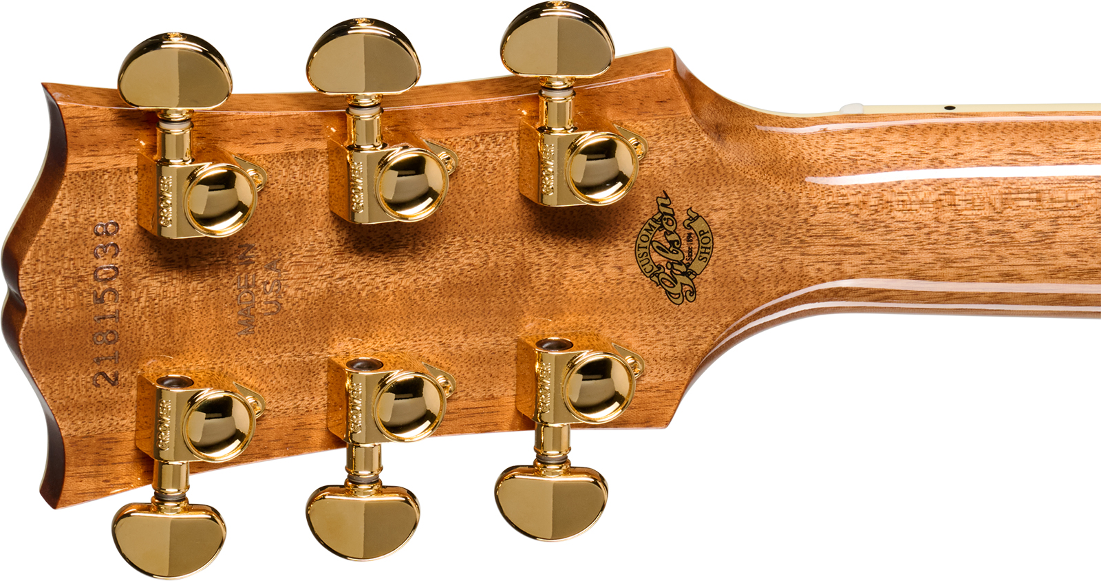 Gibson Custom Shop Sj200 Elegant Koa Artisan Jumbo Epicea Koa Rw - Honey Burst - Guitarra folk - Variation 6