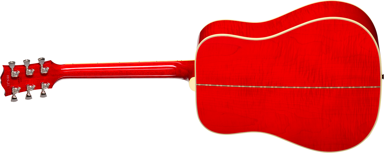 Gibson Dove Original (baggs Hifi Dna) Dreadnought Epicea Erable Rw - Vintage Cherry Sunburst - Guitarra folk - Variation 1