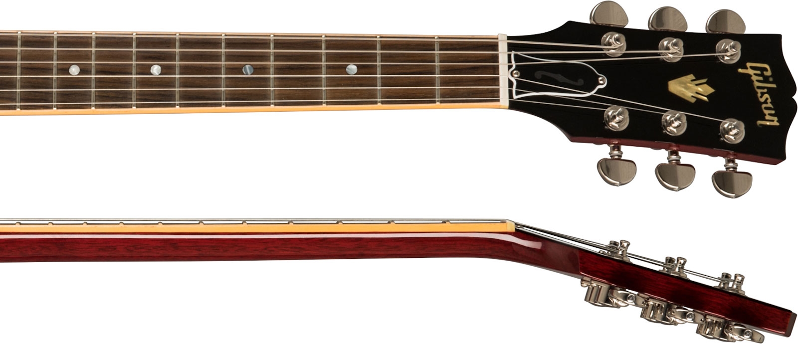 Gibson Es-335 Dot 2019 Hh Ht Rw - Antique Faded Cherry - Guitarra eléctrica semi caja - Variation 3