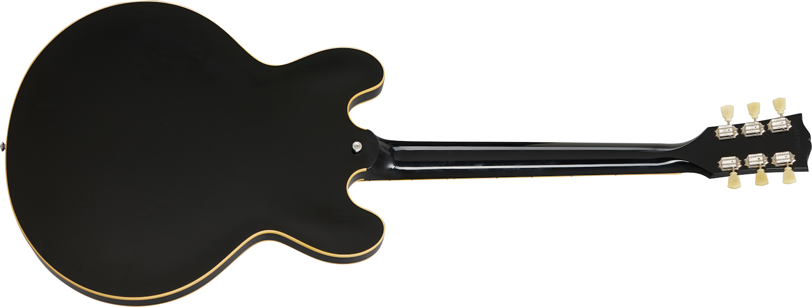 Gibson Es-335 Dot Original 2020 2h Ht Rw - Vintage Ebony - Guitarra eléctrica semi caja - Variation 1