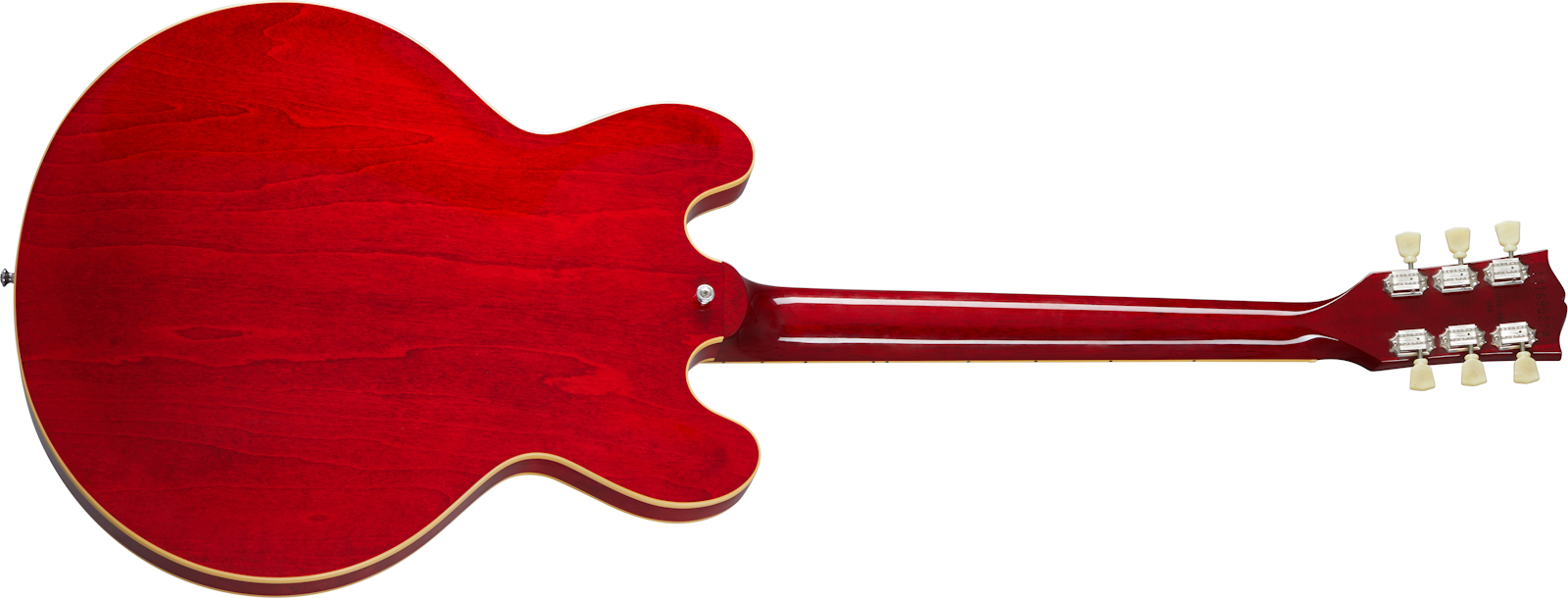 Gibson Es-335 Dot Lh Original 2020 Gaucher 2h Ht Rw - Sixties Cherry - Guitarra electrica para zurdos - Variation 1