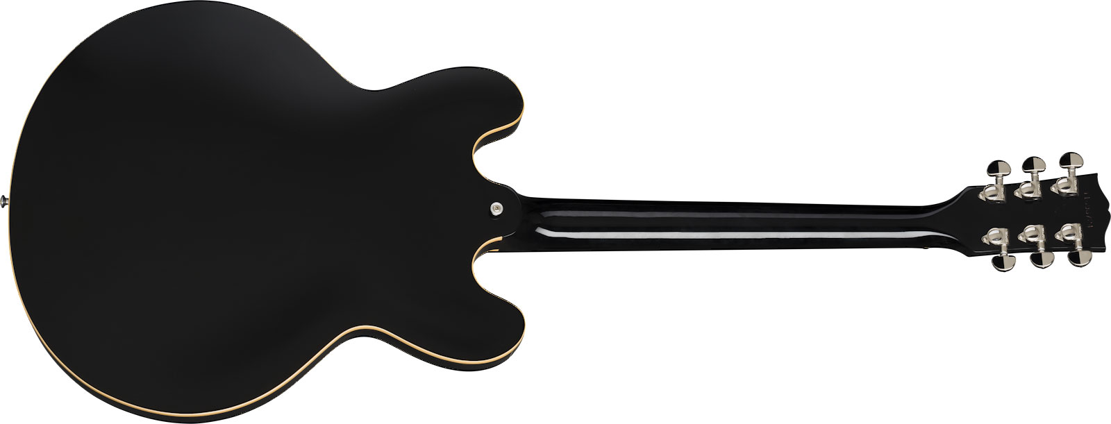 Gibson Es-335 Dot P-90 2019 Ht Rw - Ebony - Guitarra eléctrica semi caja - Variation 1