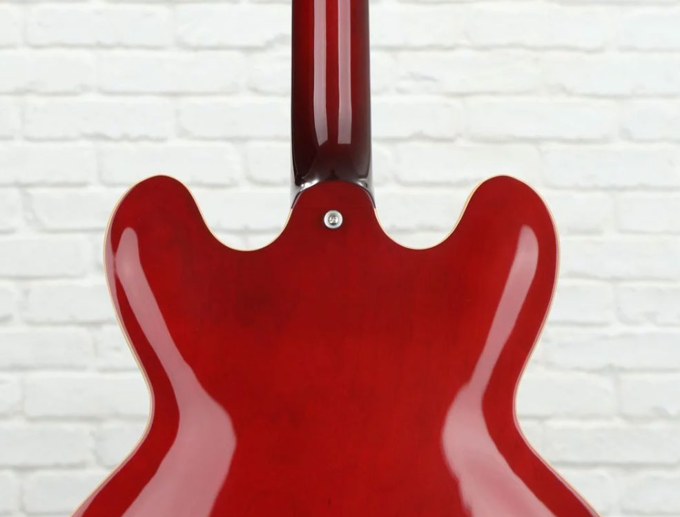 Gibson Es-335 Dot P-90 2019 Ht Rw - Wine Red - Guitarra eléctrica semi caja - Variation 3
