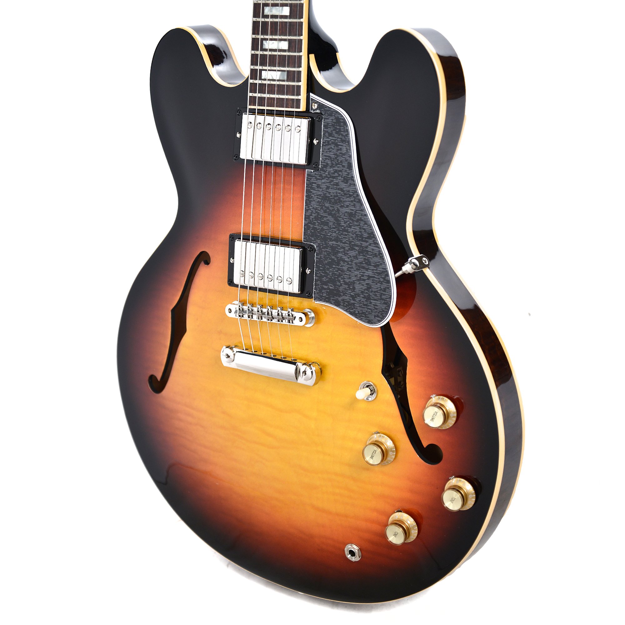Gibson Es-335 Figured 2018 Ltd - Antique Sunset Burst - Guitarra eléctrica semi caja - Variation 2