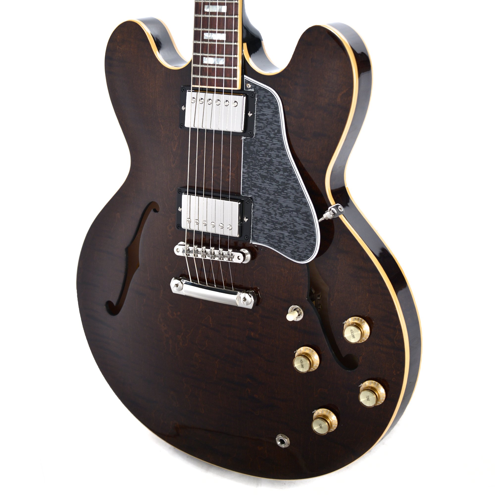 Gibson Es-335 Figured 2018 Ltd - Antique Walnut - Guitarra eléctrica semi caja - Variation 2
