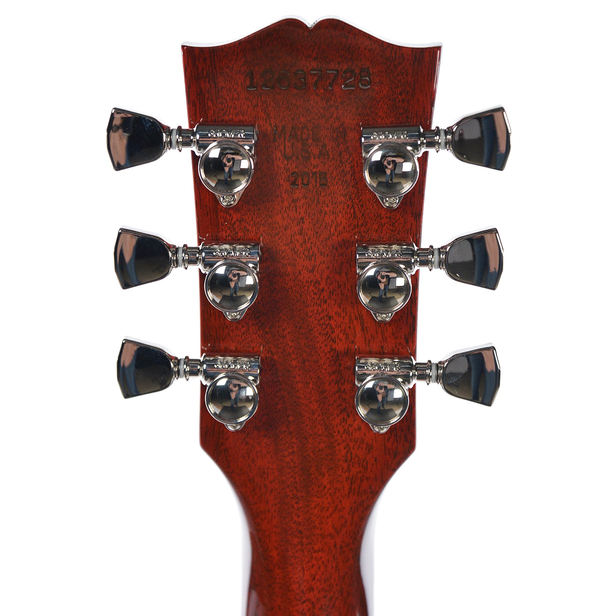 Gibson Es-335 Figured 2018 Ltd - Antique Sixties Cherry - Guitarra eléctrica semi caja - Variation 4