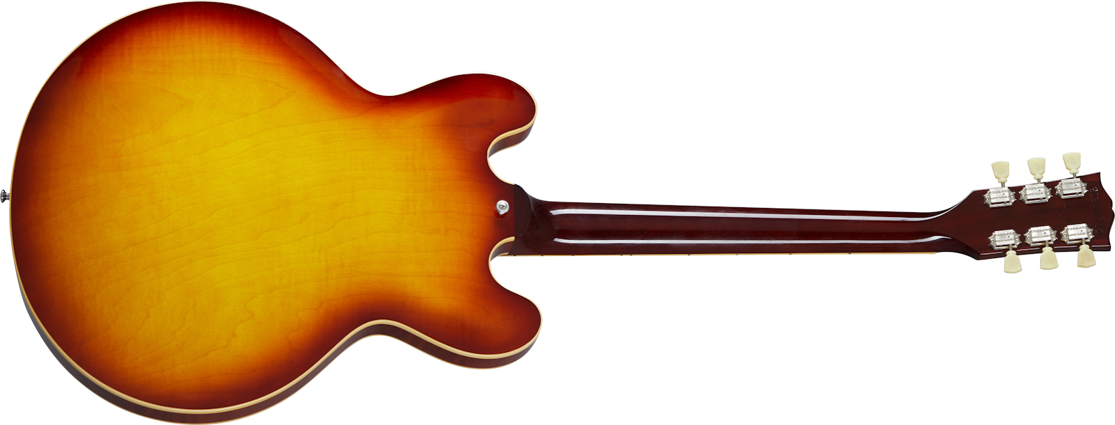 Gibson Es-335 Figured Original 2020 2h Ht Rw - Iced Tea - Guitarra eléctrica semi caja - Variation 1