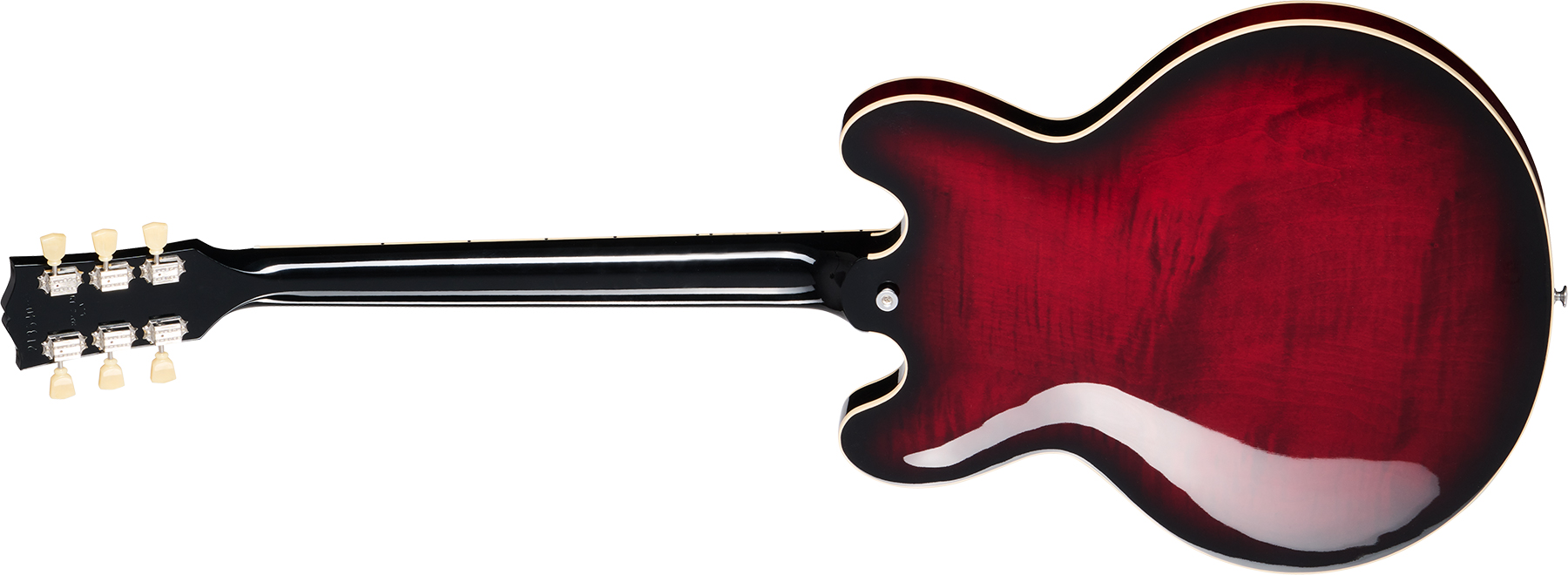 Gibson Es-335 Figured Original Custom Color 2h Ht Rw - Blood Moon Burst - Guitarra eléctrica semi caja - Variation 1