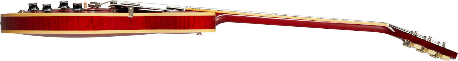 Gibson Es-335 Figured Lh Original Gaucher 2h Ht Rw - Sixties Cherry - Guitarra electrica para zurdos - Variation 3