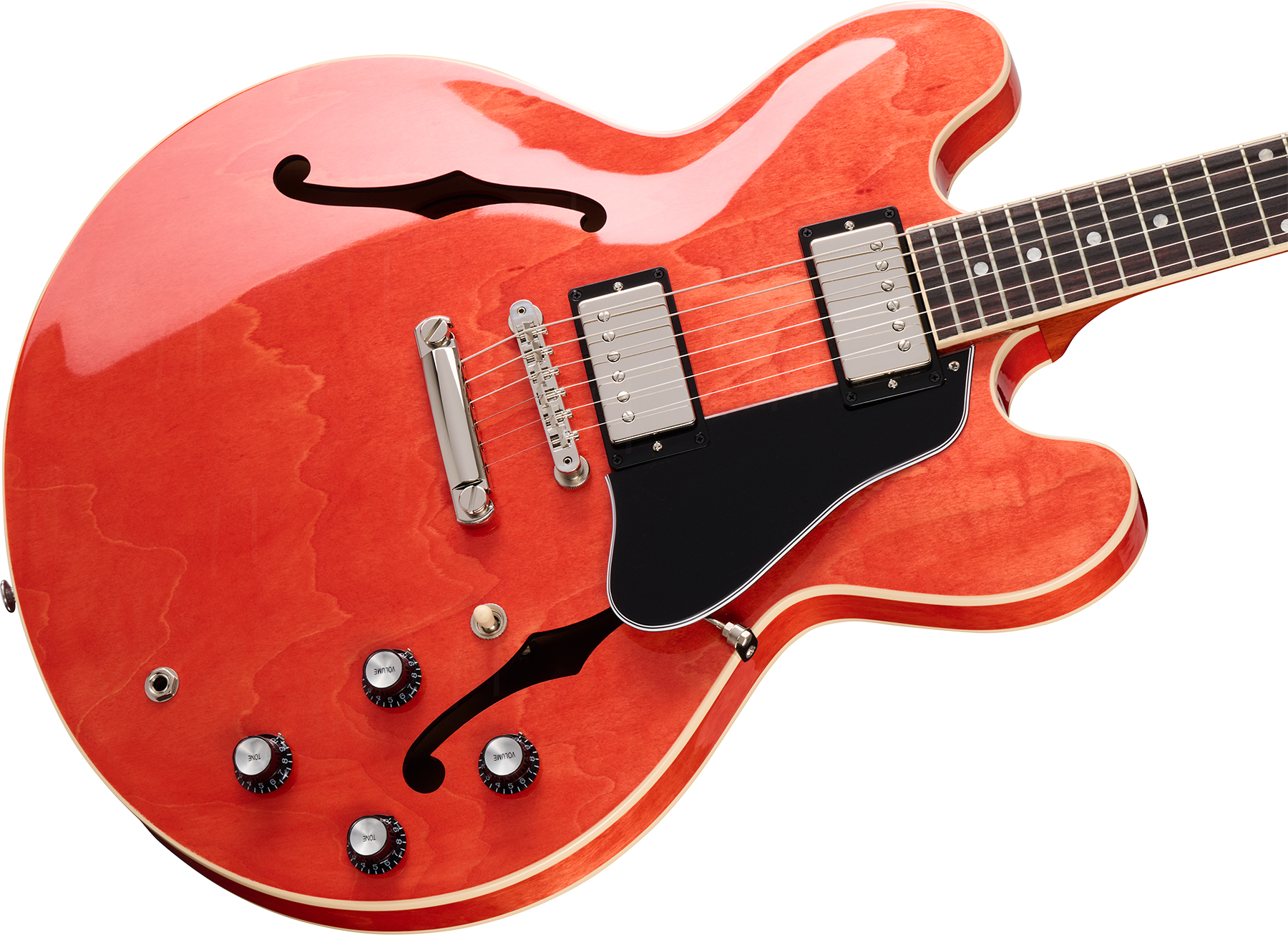 Gibson Es-335 Original Custom Color 2h Ht Rw - Watermelon - Guitarra eléctrica semi caja - Variation 3