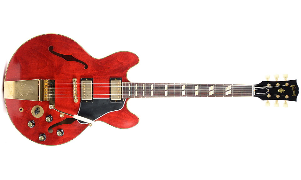 Gibson Es-345tdc 1964 Maestro 2016 - Vos, Sixties Cherry - Guitarra eléctrica semi caja - Variation 1